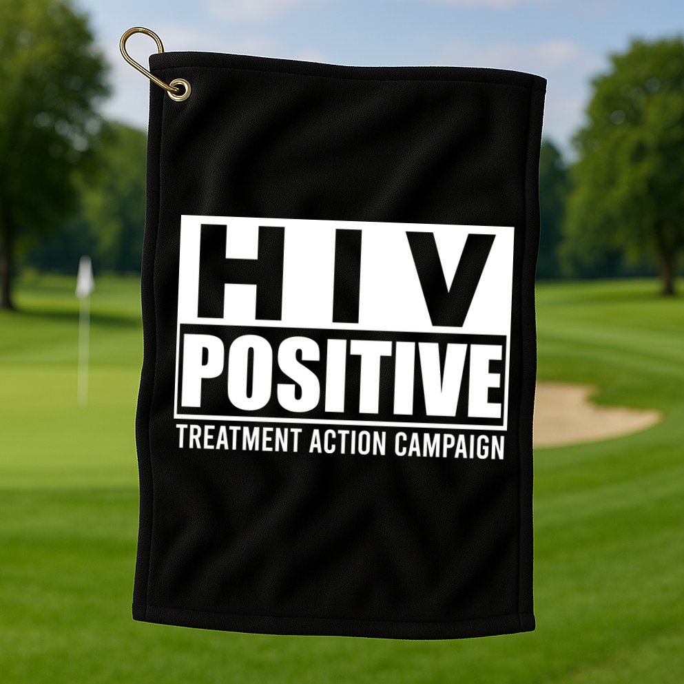 Hiv Positive Treatment Action Campaign Golf Towel