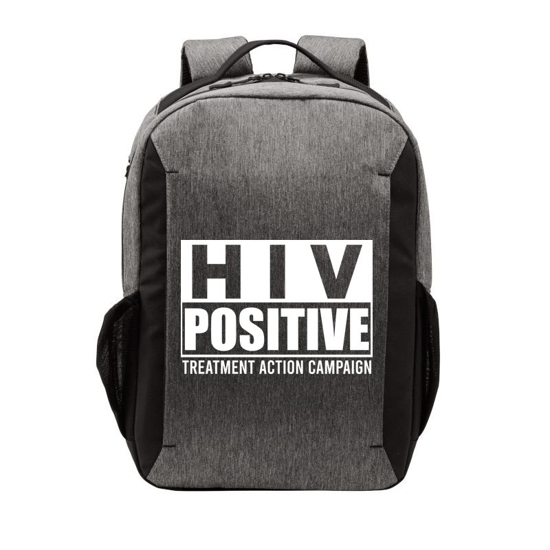 Hiv Positive Treatment Action Campaign Vector Backpack