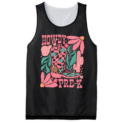 Howdy Prek Teacher Life School Mesh Reversible Basketball Jersey Tank