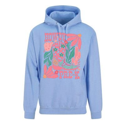 Howdy Prek Teacher Life School Unisex Surf Hoodie