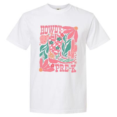 Howdy Prek Teacher Life School Garment-Dyed Heavyweight T-Shirt