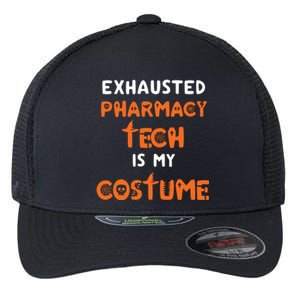 Halloween Pharmacy Tech Humor Pharmacist Costume Funny Flexfit Unipanel Trucker Cap