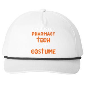 Halloween Pharmacy Tech Humor Pharmacist Costume Funny Snapback Five-Panel Rope Hat