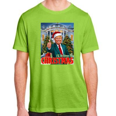 Holiday President Trump Back ILl Be Home For Christmas Adult ChromaSoft Performance T-Shirt