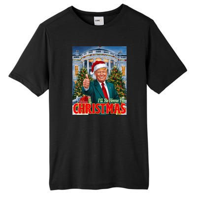 Holiday President Trump Back ILl Be Home For Christmas Tall Fusion ChromaSoft Performance T-Shirt