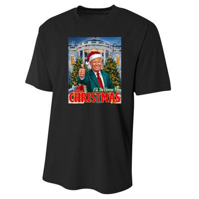 Holiday President Trump Back ILl Be Home For Christmas Performance Sprint T-Shirt