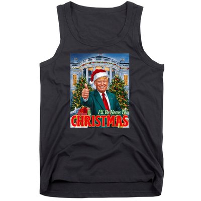 Holiday President Trump Back ILl Be Home For Christmas Tank Top