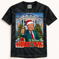 Holiday President Trump Back ILl Be Home For Christmas Kids Tie-Dye T-Shirt