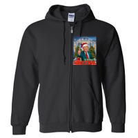 Holiday President Trump Back ILl Be Home For Christmas Full Zip Hoodie