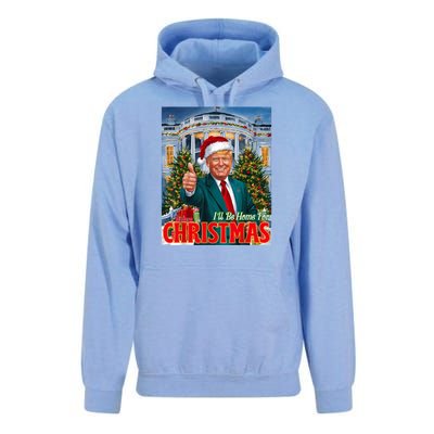 Holiday President Trump Back ILl Be Home For Christmas Unisex Surf Hoodie