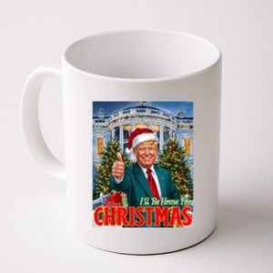 Holiday President Trump Back ILl Be Home For Christmas Coffee Mug