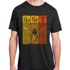 Honey Periodic Table Elements Beekeeper Retro Apiarist Adult ChromaSoft Performance T-Shirt