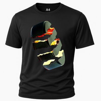 Hockey Puck Tear Performance Shirt