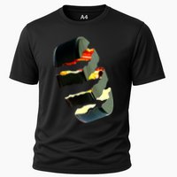 Hockey Puck Tear Cooling Performance Crew T-Shirt