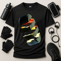Hockey Puck Tear Cooling Performance Crew T-Shirt