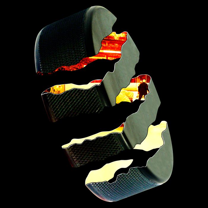 Hockey Puck Tear Impact Tech Backpack