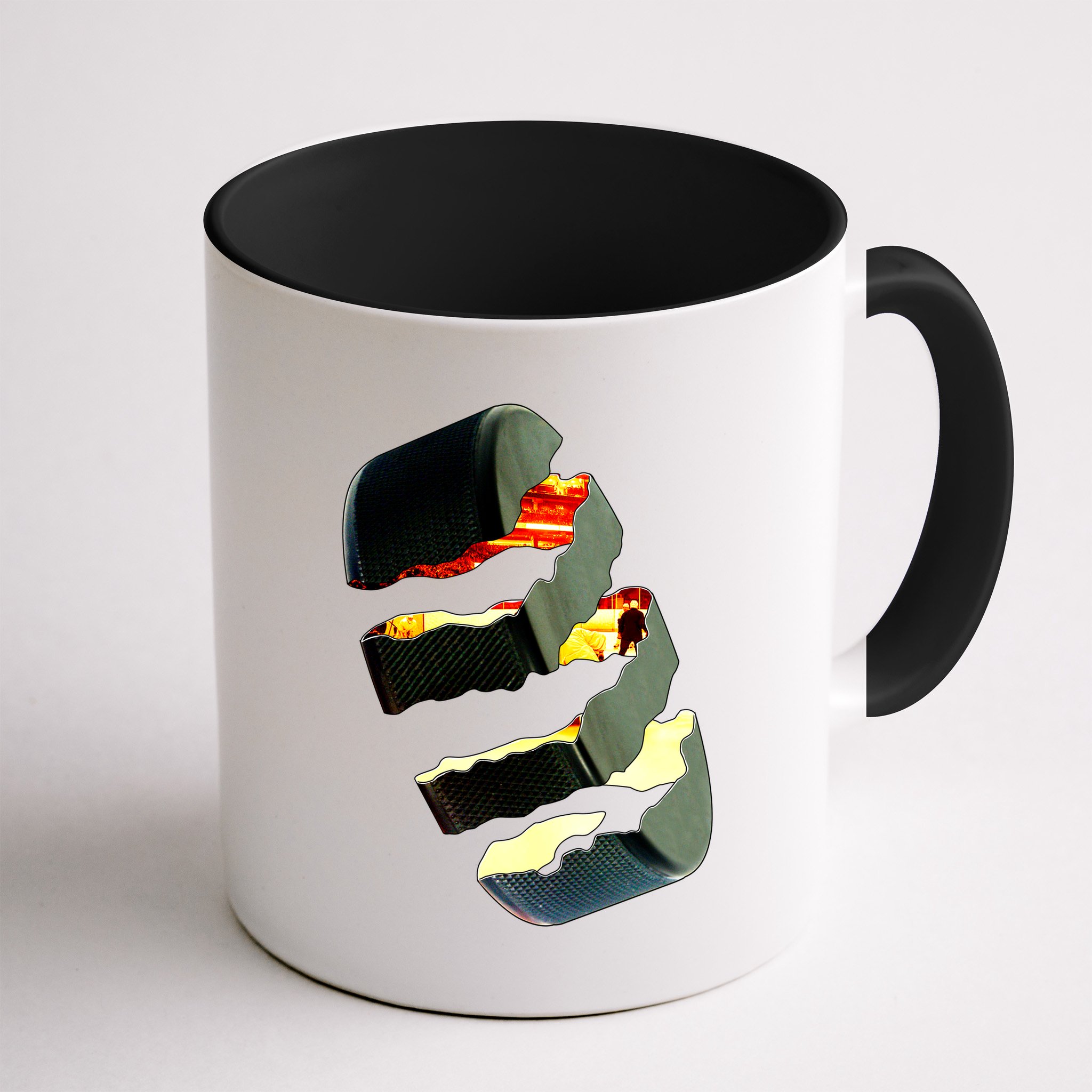 Hockey Puck Tear Mug