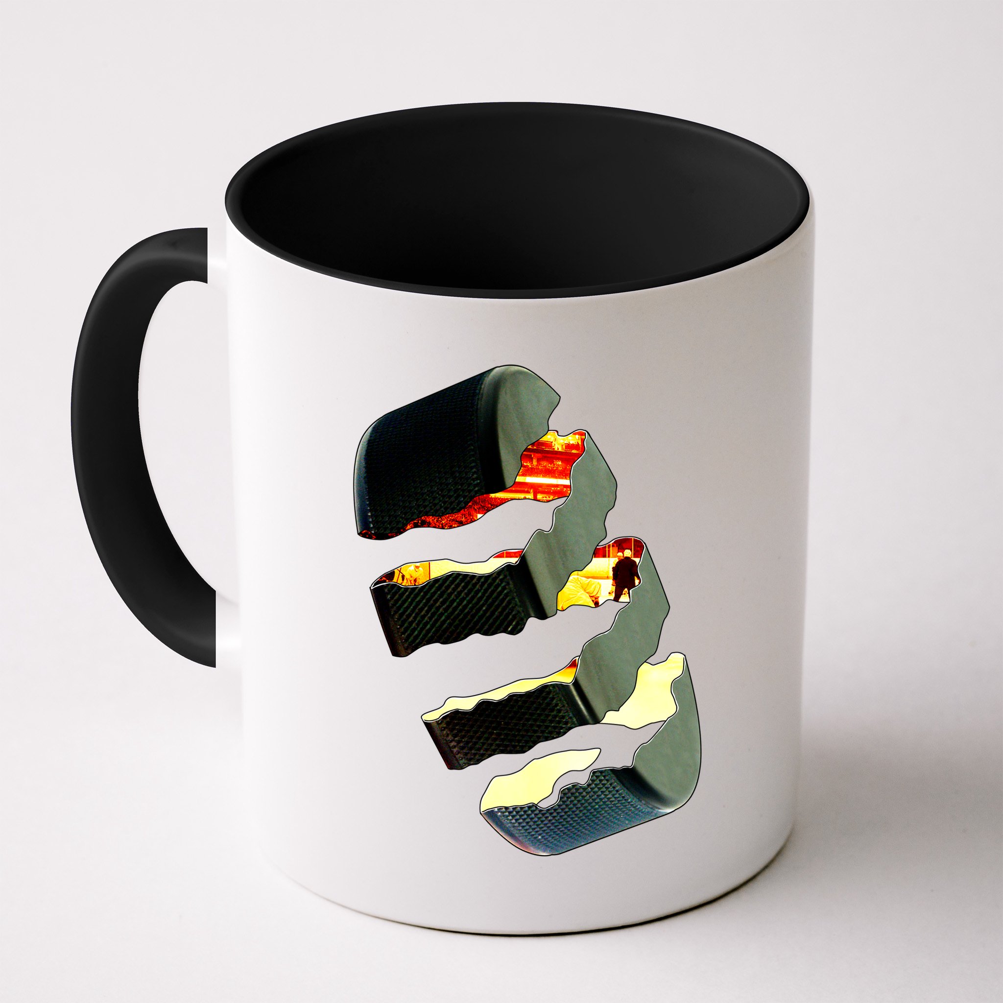 Hockey Puck Tear Mug