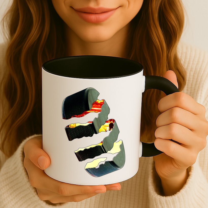 Hockey Puck Tear Mug