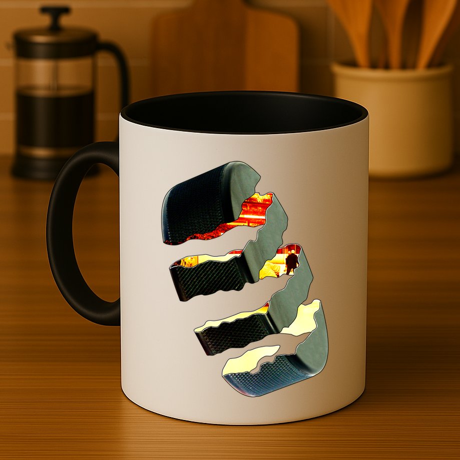Hockey Puck Tear Mug