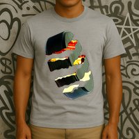 Hockey Puck Tear T-Shirt