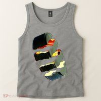 Hockey Puck Tear Tank Top