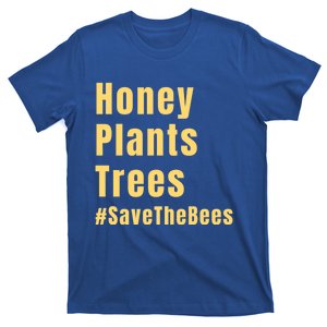 Honey Plants Trees Save The Bees Beekeeper Bee Lovers Cool Gift T-Shirt