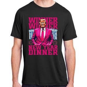 Humor Pinke Trump Winner Winner New YearS Dinner 2025 Trump Adult ChromaSoft Performance T-Shirt