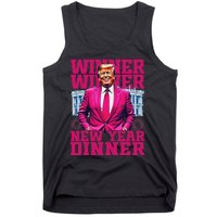 Humor Pinke Trump Winner Winner New YearS Dinner 2025 Trump Tank Top