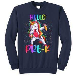 Hello Prek Unicorn Back To School Sweatshirt