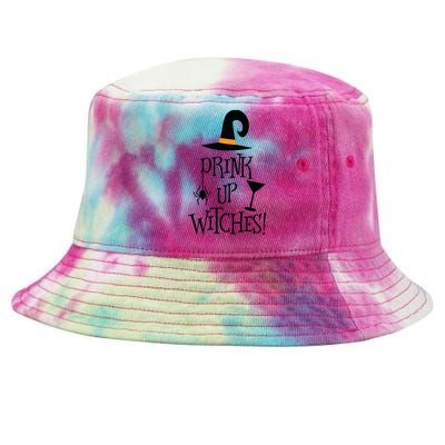 Halloween Party Up Witches Witch Costume Ing Gift Tie-Dyed Bucket Hat