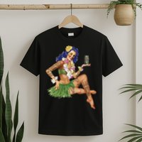 Hawaiian Pin Up T-Shirt
