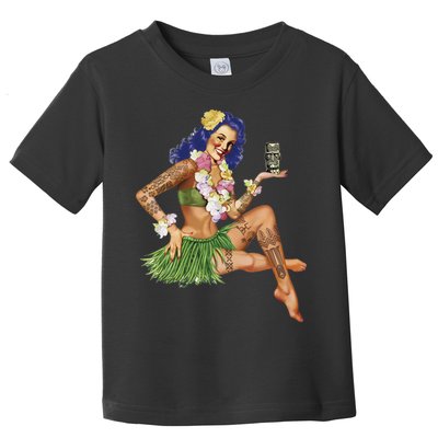 Hawaiian Pin Up Toddler T-Shirt