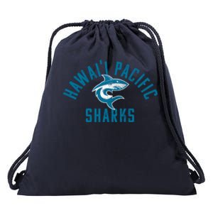 Hawaii Pacific University Hpu Sharks Large Gift Drawstring Bag