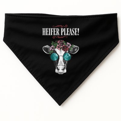 Heifer Please Vintage Country Sayings Heifer USA-Made Doggie Bandana