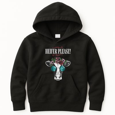 Heifer Please Vintage Country Sayings Heifer Kids Hoodie