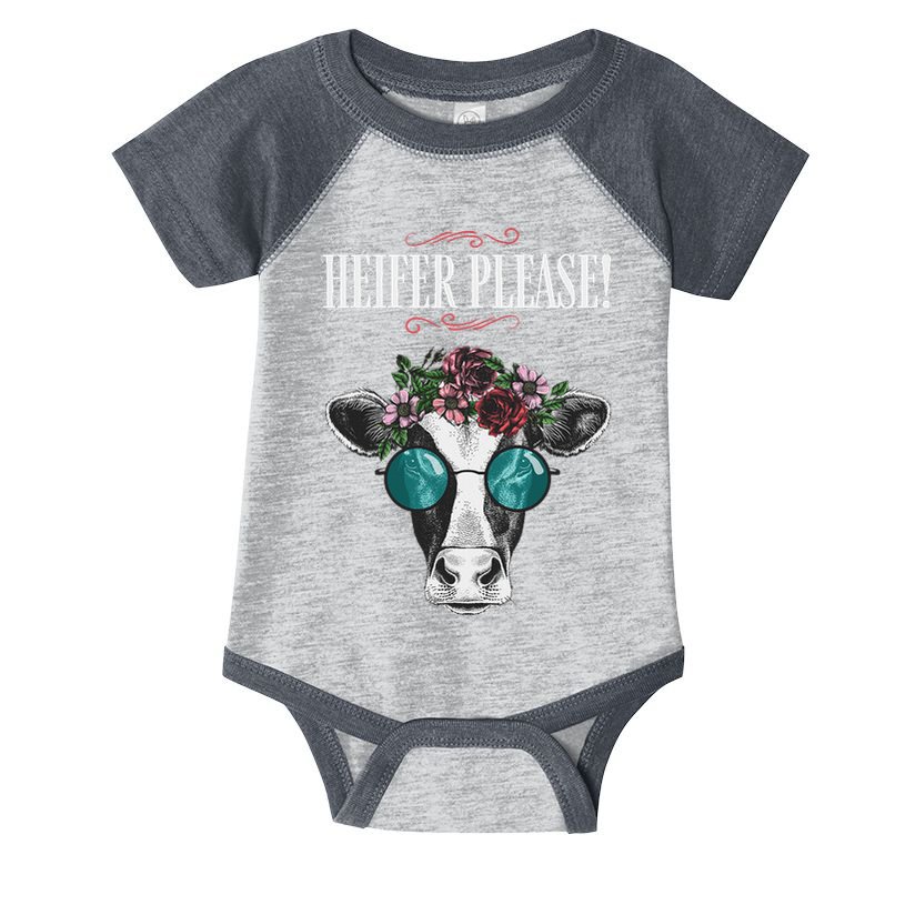 Heifer Please Vintage Country Sayings Heifer Infant Baby Jersey Bodysuit