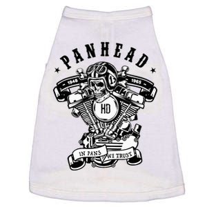 Hd Panhead Vtwin Motorcycle Rockabilly Skull Crossbones Doggie Tank