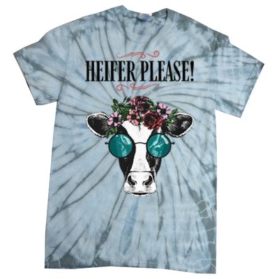 Heifer Please Vintage Country Sayings Heifer Tie-Dye T-Shirt