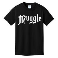 H.A.R.R.Y P.O.T.T.E.R White Muggle Logo Kids T-Shirt