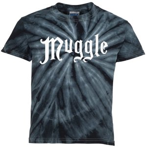 H.A.R.R.Y P.O.T.T.E.R White Muggle Logo Kids Tie-Dye T-Shirt