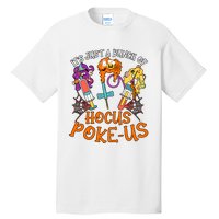 Hocus Pokeus Witch Nurse Halloween Medical Lab Tech Spooky Tall T-Shirt