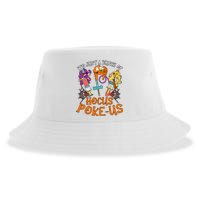 Hocus Pokeus Witch Nurse Halloween Medical Lab Tech Spooky Sustainable Bucket Hat