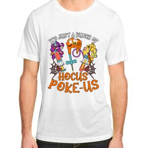 Hocus Pokeus Witch Nurse Halloween Medical Lab Tech Spooky Adult ChromaSoft Performance T-Shirt