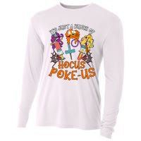 Hocus Pokeus Witch Nurse Halloween Medical Lab Tech Spooky Cooling Performance Long Sleeve Crew