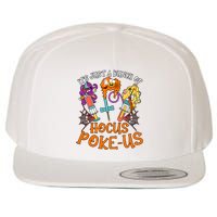 Hocus Pokeus Witch Nurse Halloween Medical Lab Tech Spooky Wool Snapback Cap