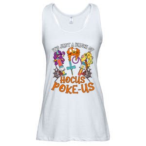 Hocus Pokeus Witch Nurse Halloween Medical Lab Tech Spooky Ladies Essential Flowy Tank