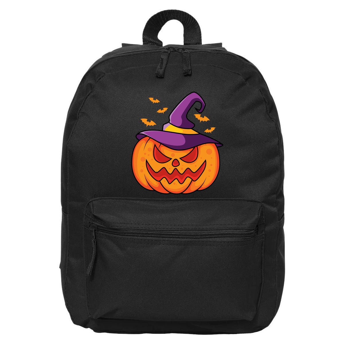 Halloween Pumpkin Witch 16 in Basic Backpack