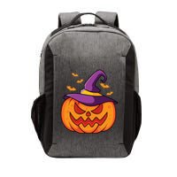 Halloween Pumpkin Witch Vector Backpack