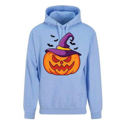 Halloween Pumpkin Witch Unisex Surf Hoodie